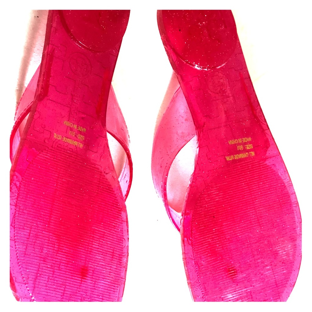 Tory Burch Jelly flip flops